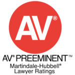 AV Preeminent Martindale Hubbell Lawyer Ratings logo